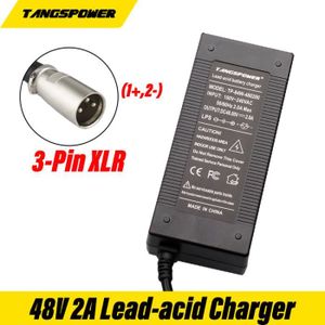 126W 54.6v 2a chargeur pour 48v 2a chargeur de batterie dc socket /  connecteur pour batterie de vélo électrique au lithium 48v 13s