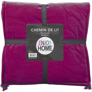 Chemin De Lit Matelasse Cdiscount