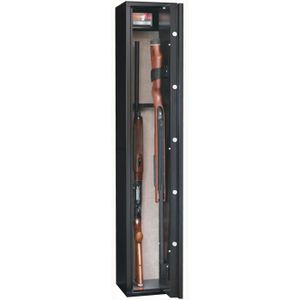 ARMOIRE À FUSIL Armoire forte  Sentinel S5 / 5 armes 1 Noir