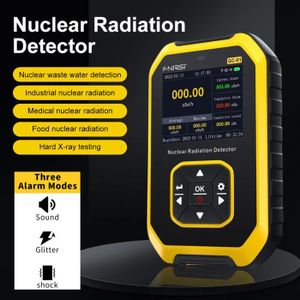 Détecteur De Rayonnement Geiger Portable - Moniteur Alpha Beta Gamma Et Rayons X Avec Alarme