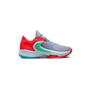 CHAUSSURES BASKET-BALL Chaussures de basketball - Nike - Zoom Freak 4 - Gris - Homme - Lacets