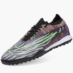 CHAUSSURES DE FOOTBALL Chaussures de football AIUD - Entraînement professionnel - Jeunes - Gris - Crampons moulés - Terrain sec