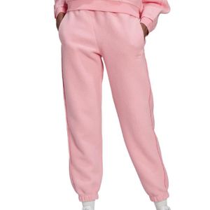 PANTALON DE SPORT Jogging Femme Adidas - Rose - Taille élastique - S