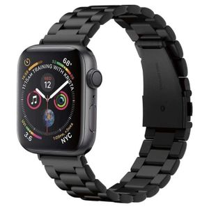 BRACELET MONTRE CONNEC. Bracelet Spigen Modern Fit Steel Watch pour Apple 