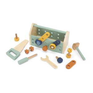 BRICOLAGE - ÉTABLI Boîte à outils en bois FSC - Caisse du bricoleur -