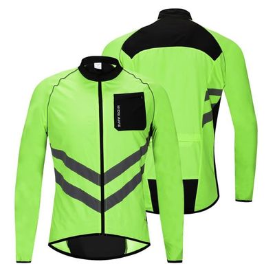 Nouveau Cyclisme Veste TRÈS Visible Hi Viz Coupe-Vent Showerproof Respirant Violet
