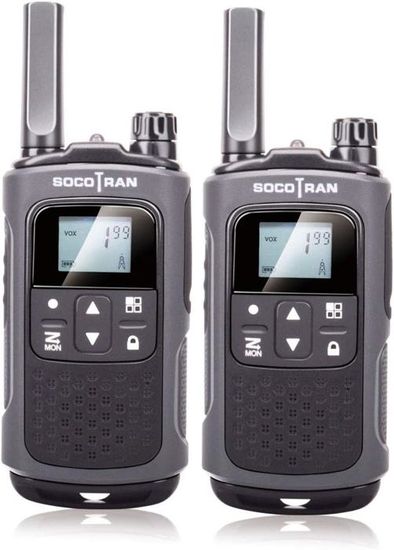 Talkies-walkies Enfants FOREDOM – Lot De 3, Portée Jusqu'à 3 Km, 22 Canaux, Pour Jeux D'extérieur