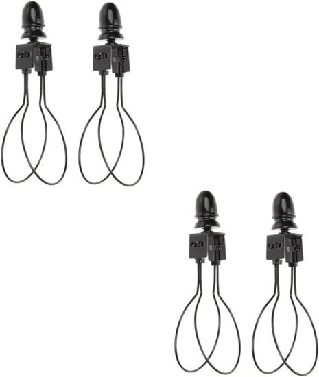 Adaptateur Clip Argenté Pour Abat-jour De Lampe - Support Harpe DIY, Compatible Ampoules Standard, Pour Maison Et Déco