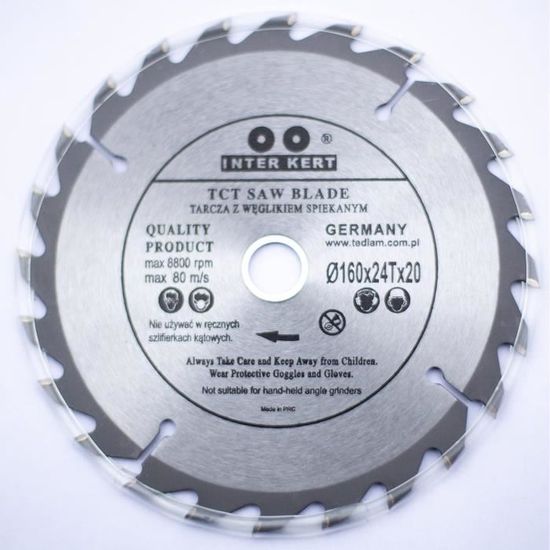 lame-de-scie-circulaire-de-qualit-sup-rieure-pour-bois-160-x-20-mm-24