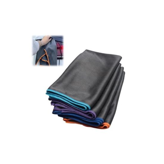 Lot De 3 Chiffons Magiques En Microfibre Carbone, Serviette De