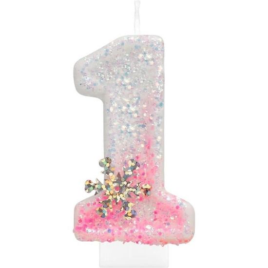 Bougie D'anniversaire Cerise, Décoration De Fête Cerise, Fruits D'été, Décorations Pour Fille, Décoration De Gâteau Un Chiffre Scintillant, Bougie Souvenir, Articles De Fête - France