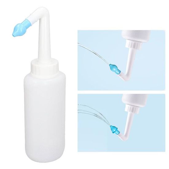 Flacon de lavage nasal Outil de rinçage rapide de nettoyeur de nez