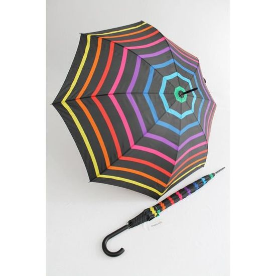 Happy Rain Parapluie De Poche Air One - Ultra Léger 99g - Parapluie Compact Gris