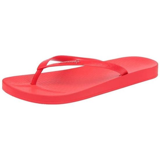 Tongs Ipanema Femme Rouge Avec Nœud - Pointure 40 EU - Neuves Sous Emballage - Plastique Résistant