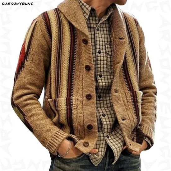 Cardigan Annette Görtz En Mohair Et Laine - Marron Taille M - Col V Boutons