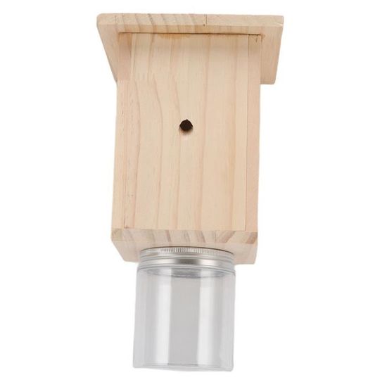 Mxzzand Piège à abeilles charpentières Piège à abeilles charpentier, piège à guêpes en bois avec ...