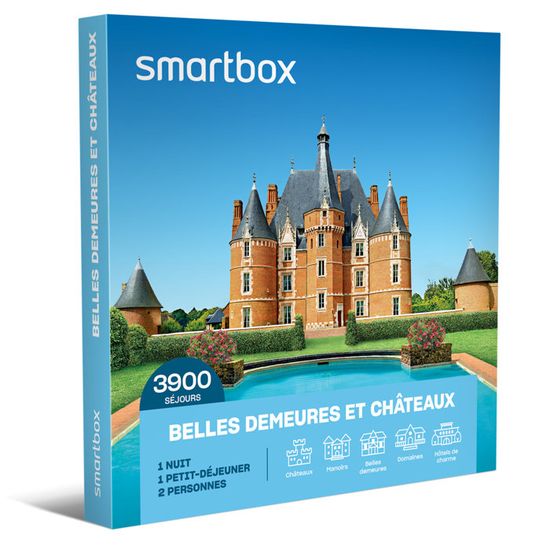 Coffret Smartbox Belles Demeures Et Châteaux – Pour Une Escapade De Charme (val. 69,90€)