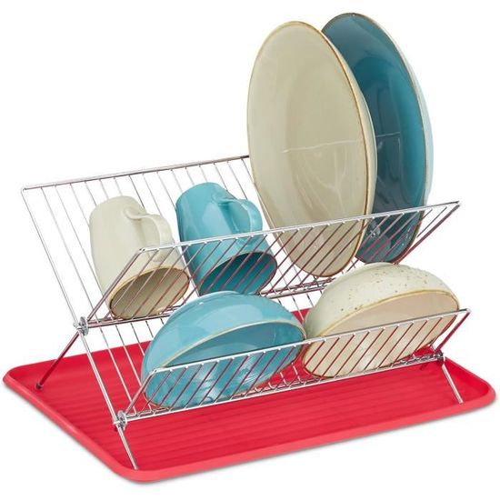 Égouttoir à Vaisselle Haloyo® De Grande Capacité INOX Avec Et Bac D X 25 X 435 Cm 80723212