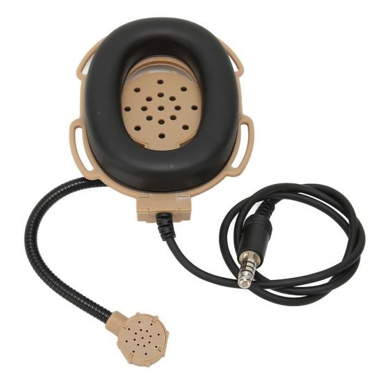 Casque Talkie-walkie Avec Micro | Compatible BF-888S, UV-5R Et Interface TK | Avec Clip Et Cache-oreille | Pour Sécurité, événements, Milieu Bruyant