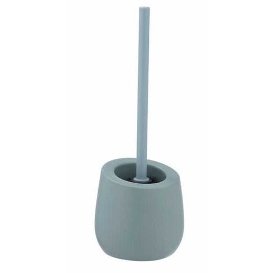 Porte-Brosse WC WENKO Basic Noir - Design Moderne Avec Brosse Interchangeable