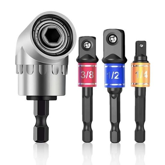 Paquet De 12 Douille Visseuse Adaptateurs De Kit D'embouts Hexagonaux