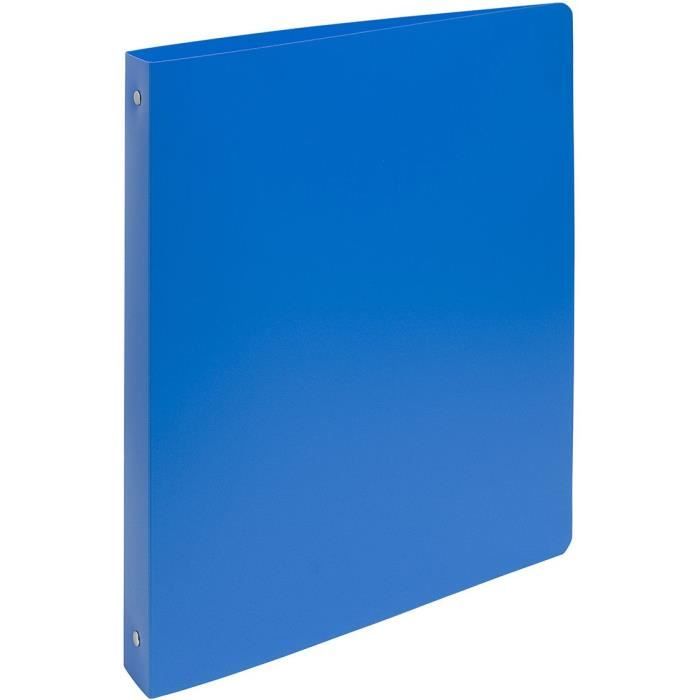 EXACOMPTA - CLASSEUR XL D40 MM 242X297 4 ANNEAUX POLYPROPYLENE BLEU