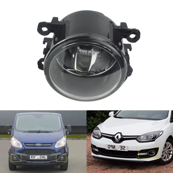1x Feux de brouillard Antibrouillard pas d'ampoule Pour Renault Megane 2 3 Laguna Dacia Duster Logan Peugeot Citroen