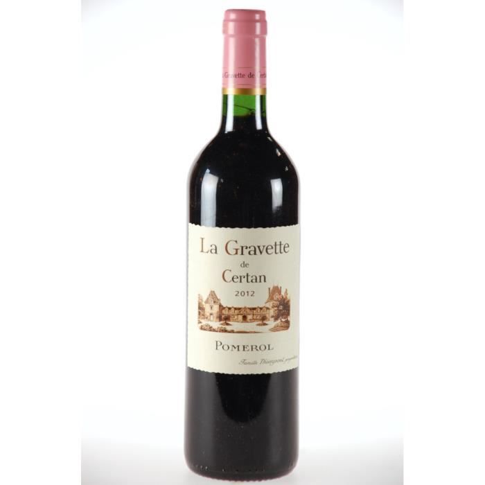 GRAVETTE DE CERTAN 2017 - POMEROL - 750 ml