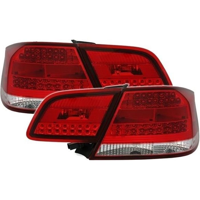 2 FEUX ARRIERE LED + FEUX DE COFFRE LED POUR BMW SERIE 3 E92 COUPE