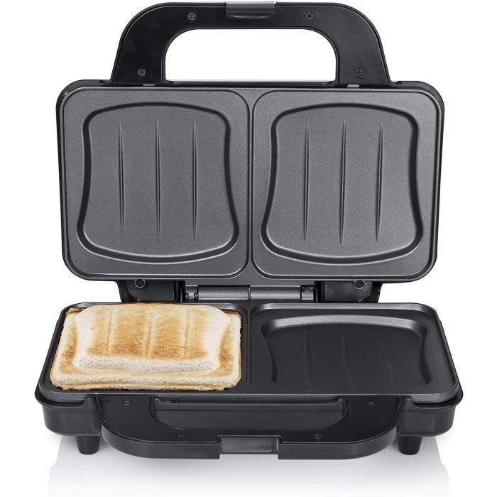 Appareil à croque-monsieur Tristar SA-3060 – Plaques extra-profondes – Deux croque-monsieur à la fois