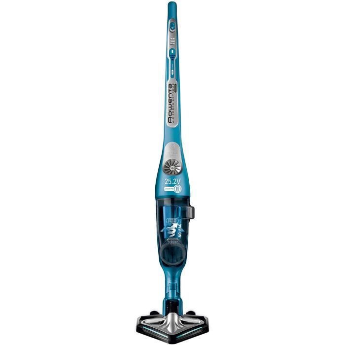 Rowenta, Aspirateur Balai Sans Fil, Sans Sac, Autonomie 1h05, Technologie Cyclonique, 25,2 V, Air Force Extreme Lithium Vision Pro R