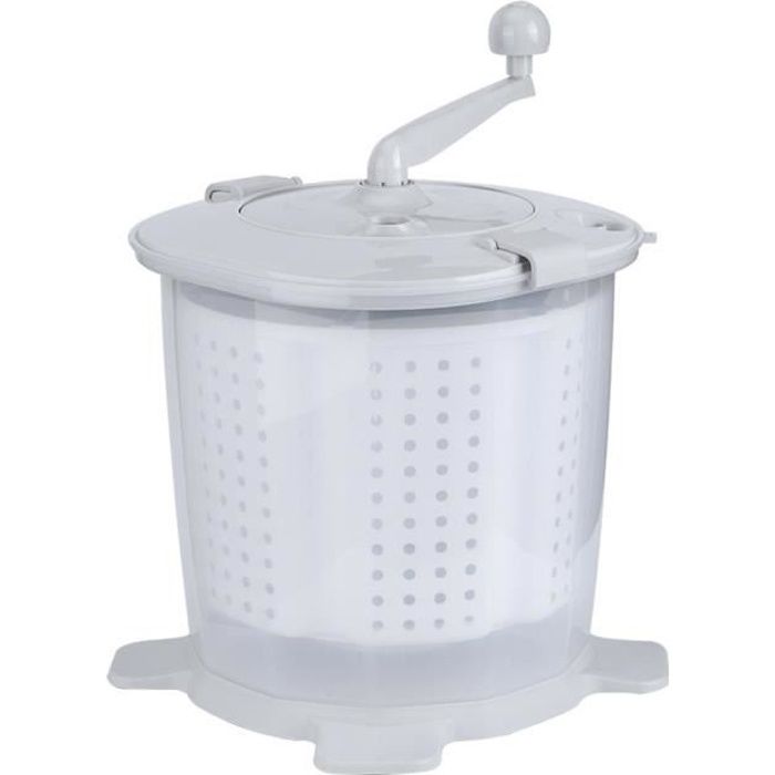 Mini Machine à Laver Manuelle Portable Tbest Gris Vitesse d