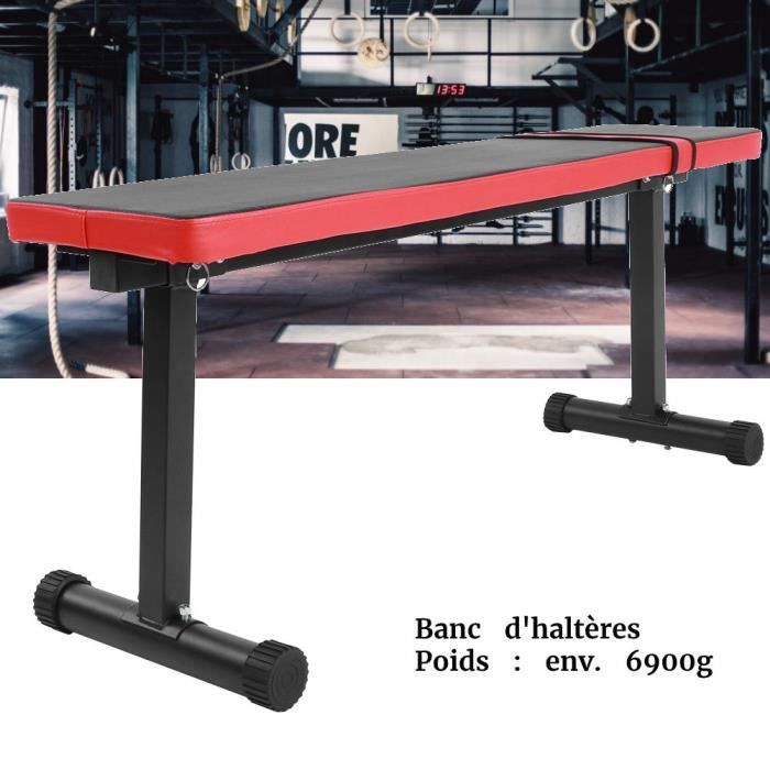 KAI-1Banc de Musculation - Banc de Poids Réglable - Exercice Gymnastique à Domicile Capacité de Poids de 300 KG