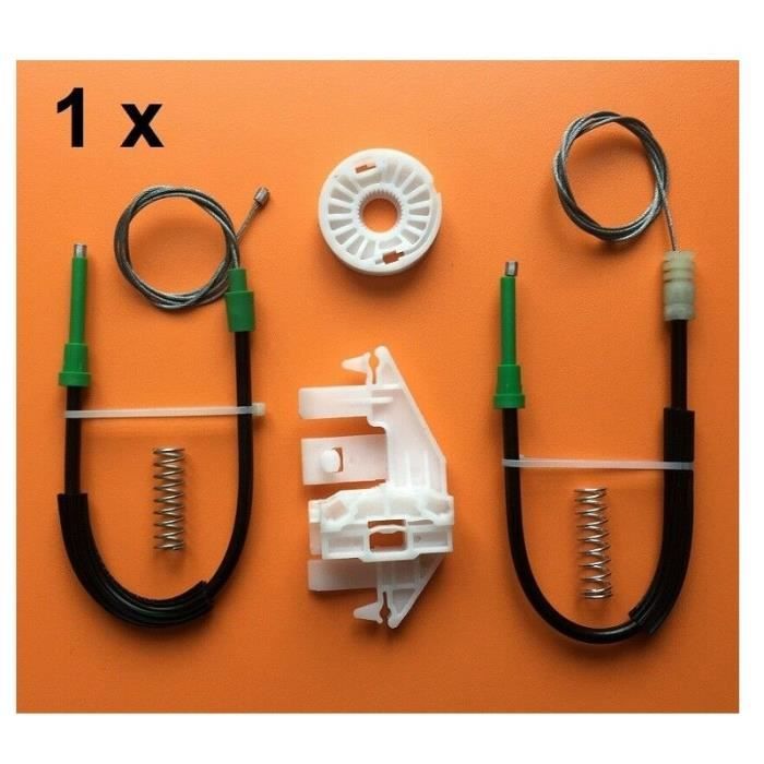 Lève-vitres,Kit de réparation régulateur de fenêtre, pour Peugeot 406 1995 2004, Kit de réparation de porte avant gauche