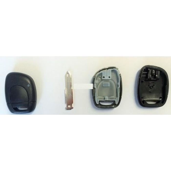 Coque de clé Renault Clio 2 Kangoo Modus sans emplacement pour pile