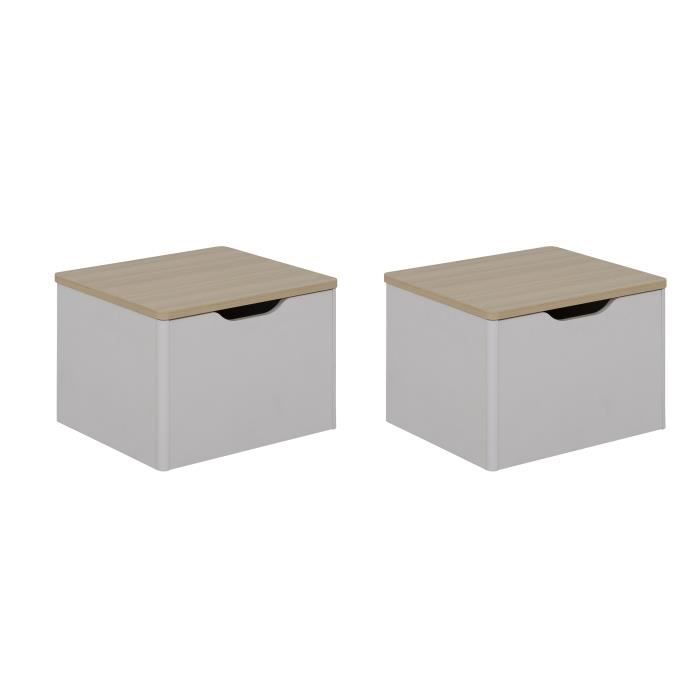 GALIPETTE - Billie - Lot de 2 caissons mobiles