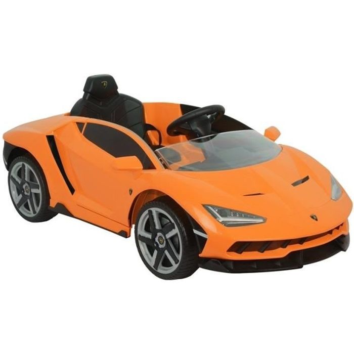 Voiture électrique pour enfants Lamborghini Centenario Orange, Télécommande 2,4 GHz , Motor: 2 x 45W, Siège en similicuir (LE6629)