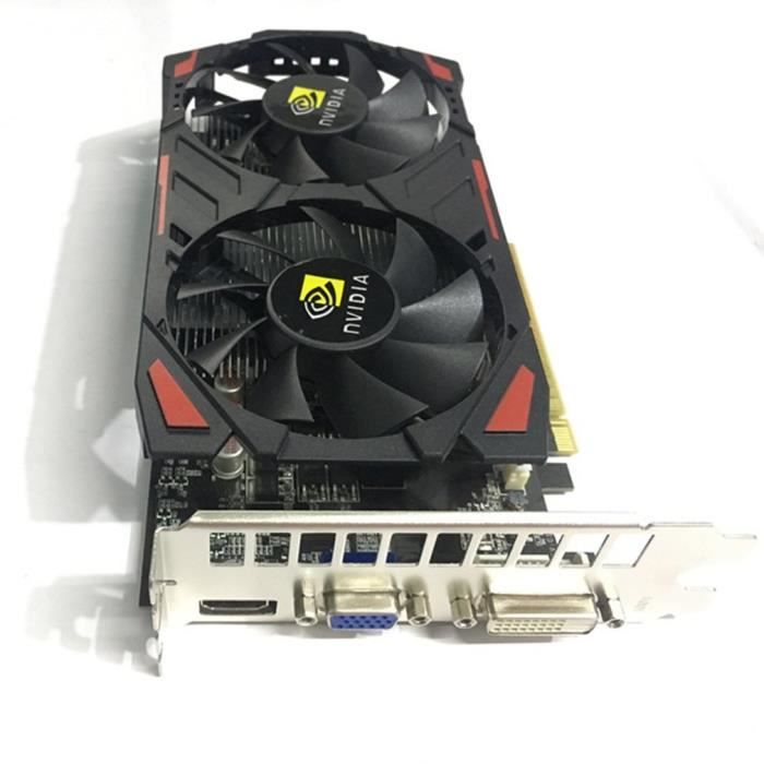 💗💗Ordinateur GTX750Ti 4G Carte graphique Fréquence de la mémoire: 5400 MHz