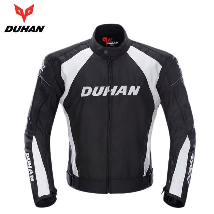 DUHAN blouson motocross Blouson moto Homme Coupe-vent Moto Veste de motocross Équipement de protection Veste moto
