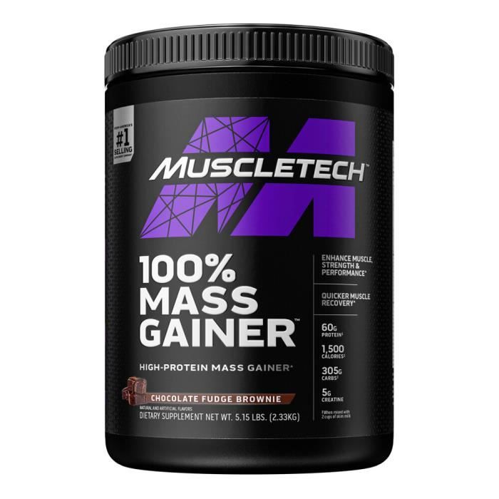 Hard gainers 100% Mass Gainer - Vanilla Milkshake 2330g