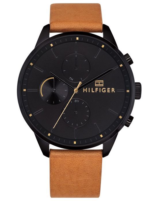 Tommy Hilfiger-Montre Multi Dial pour Homme à movement Quartz en Cuir 1791486