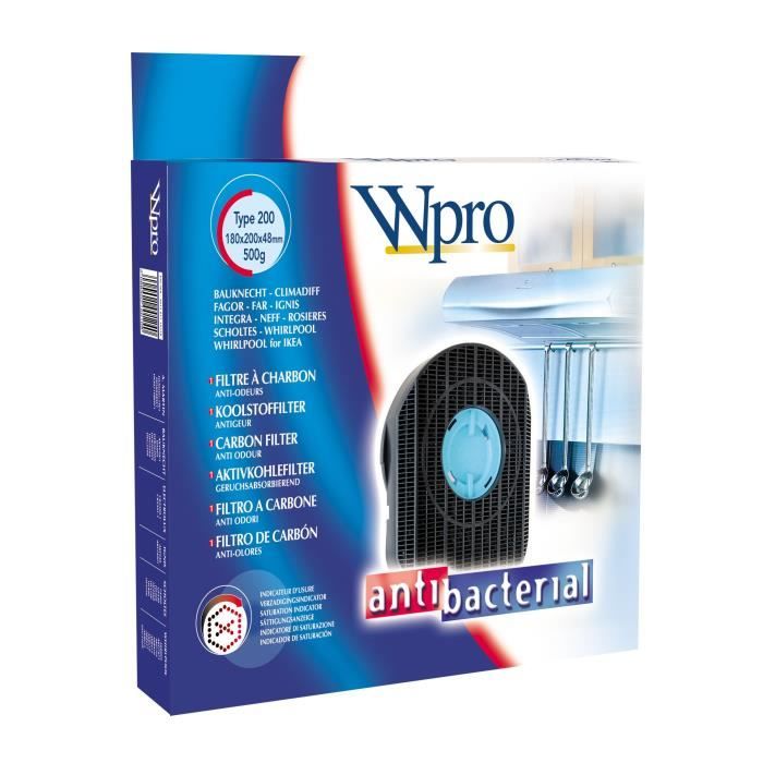 WPRO DKF42 Filtre à charbon
