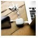 XOOPAR Powerbank 500 mAh Hug Booster avec Lightning - Gris