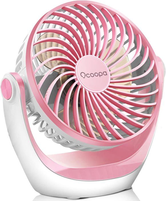 Bigqin Mini Ventilateur Portable, Ventilateur Silencieux Usb, 3