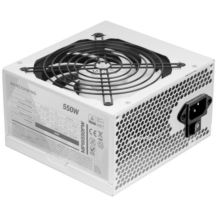 Alimentation ATX - Mars Gaming - MPIII550P - 550W -