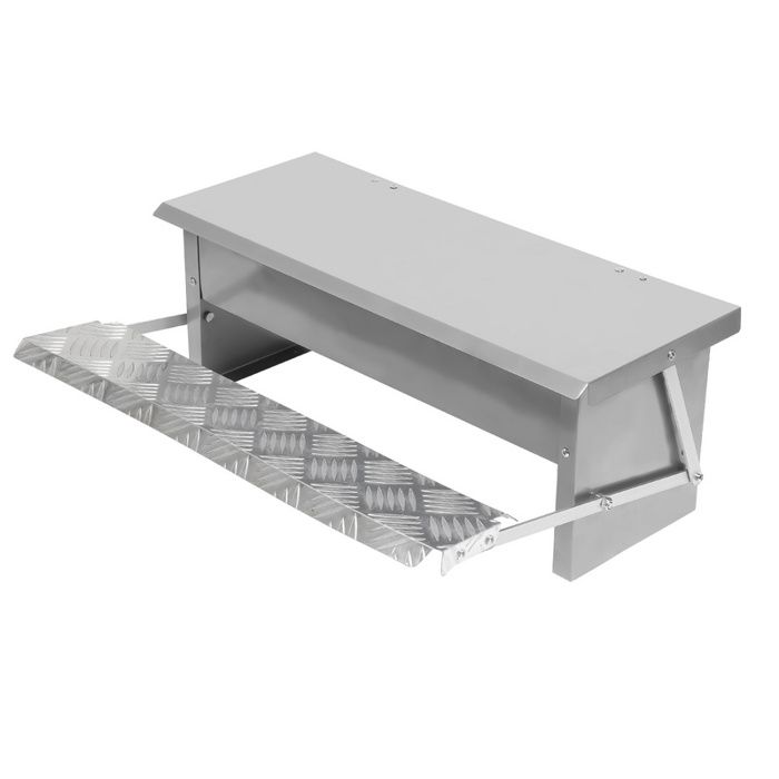 Meilleurs prix pour Eulenke Mangeoire Automatique 5kg avec marches en acier galvanisé, Anti-nuisibles, preuve de l'eau