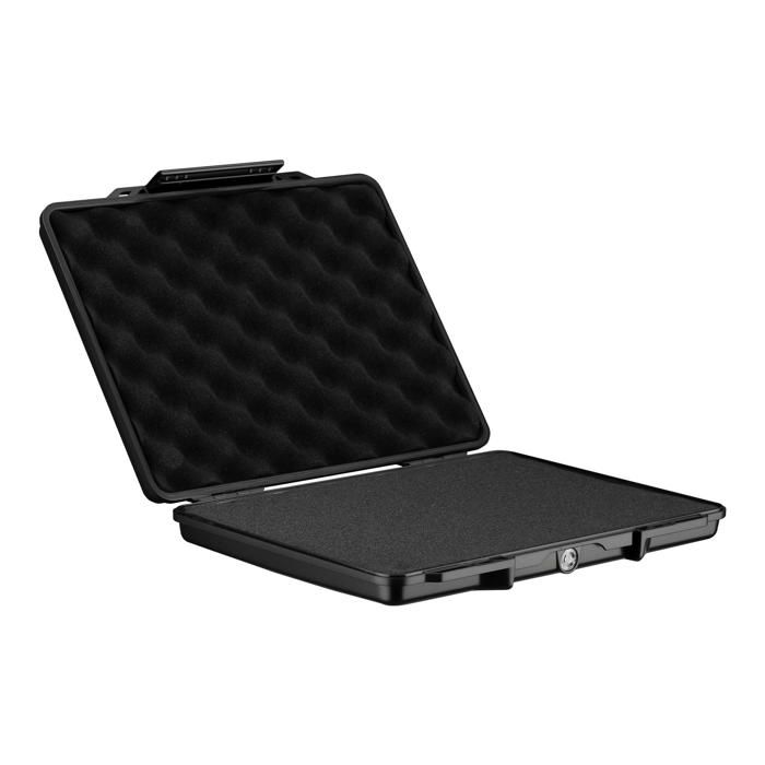 Mallette De Transport Universelle Wiltec En ABS - 33x26x4,9cm, Solide Avec Sangle Bandoulière