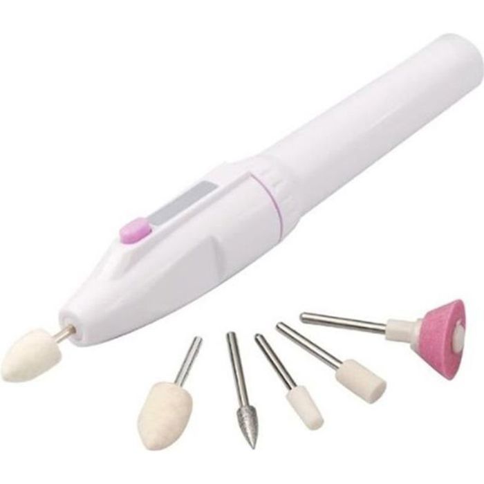 Kit électrique 5 en 1 pour manucure et pédicure - Nouveau - Coupe-ongles automatique