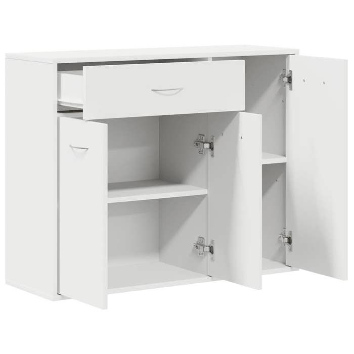 Promotion mai * Buffet bahut - Armoire de rangement - Blanc 88x30x70 cm EU3397800675