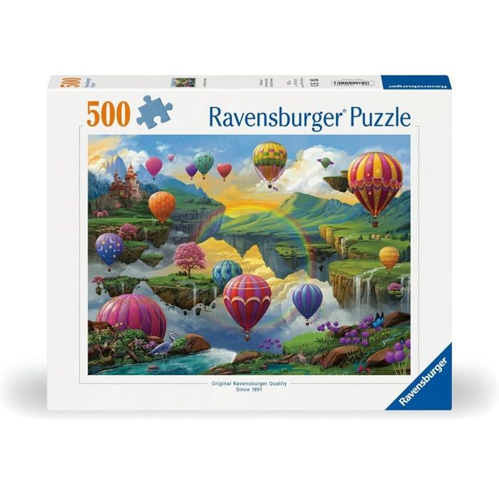 Puzzle 500 pièces : Vallée des montgolfières Ravensburger France - vue 3